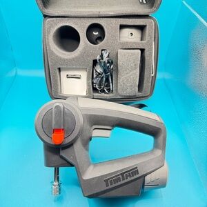 TimTam Power Massager Gun w/ Battery, Charger, Case & 4 Attachments – Tested